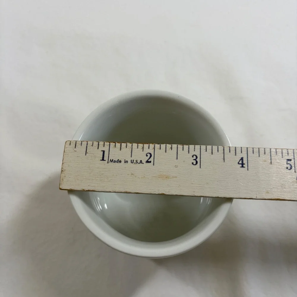 White Ceramic French Butter Bell Crock Farmhouse Embossed Butter Keeper
